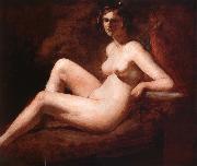 William Etty Reclining Femal Nude with Her Arm on a ledge oil painting picture wholesale